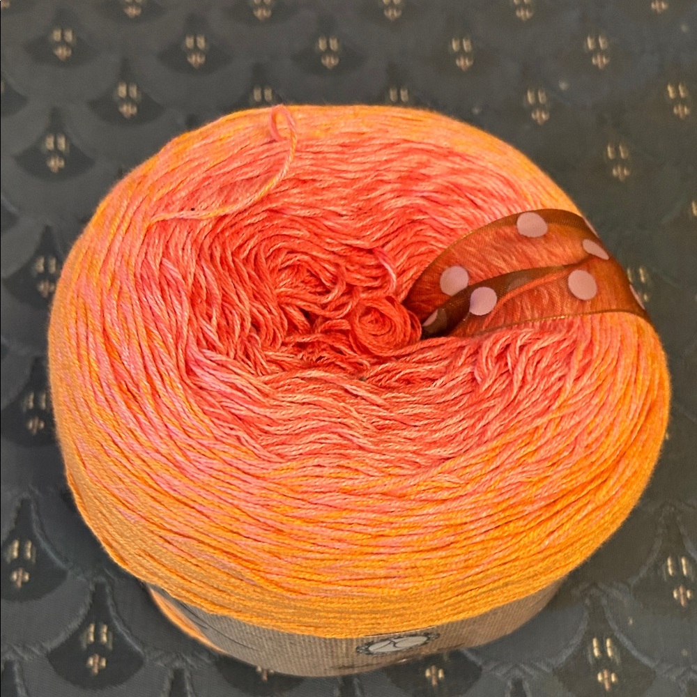 Aalta Twirling Yarn in Sherbet Colorway, 1 Skein